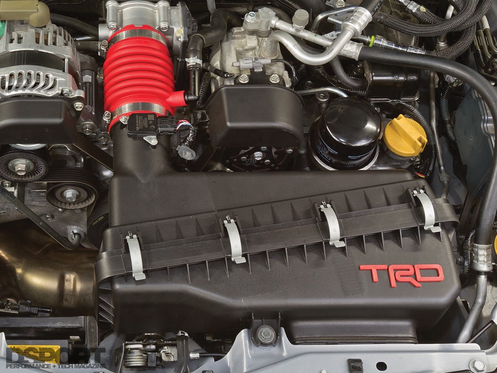 TRD intake installed in the FR-S