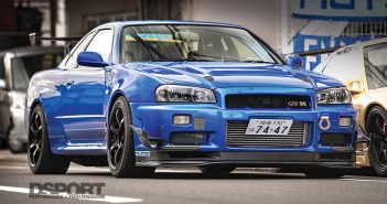 Raceway Runner | R34 GT-R Built to Take on Fuji Speedway Advance R34 Lead